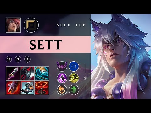 Sett Top vs Ornn - EUW Master Patch 25.24
