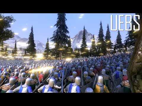 20.000 Footmans vs 21.000 US Soldiers- Ultimate Epic Battle Simulator 2- UEBS 2