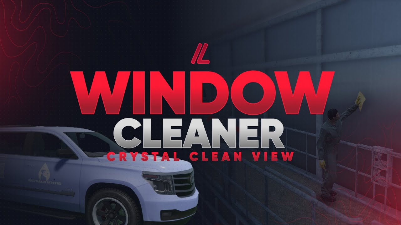 🪟 Multiplayer Window Cleaner Job [PAID] [STANDALONE & ESX & QB & vRP] thumbnail 7