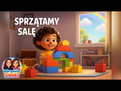 „Sprzątamy salę” – piosenka dla dzieci o sprzątaniu