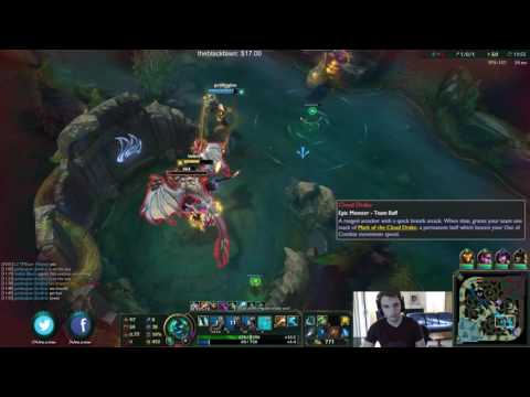 TSM Valkrin - Hecarim vs Elise - Jungle - Patch 6.19 Ranked Gameplay [RARE]