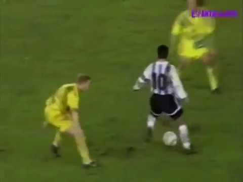 Diego Maradona JUGADAS INEDITAS