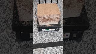 Aggregate Bulk density Checked with Standard Measuring Box #construction