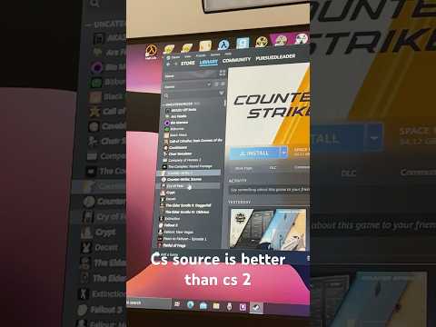 counter strike source is better than counter strike 2 #gaming #counterstrike #cs2