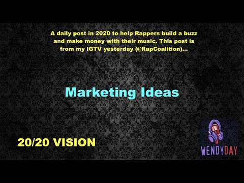 Marketing Ideas :: 20/20 Vision