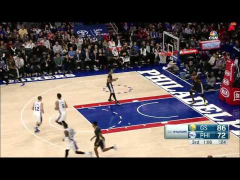 Okafor Killer Cross Over   Warriors Vs Sixers   Jan 30   2016