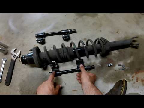 Episode 2- RAW footage. Lisle, compressor of coil springs in the battle of worn out Honda struts