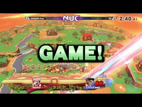 NUC16 – Youngster Joey (Mario) vs. Kx (Little Mac) - Winners - SSB4
