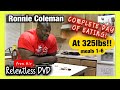 Ronnie Coleman 325lb FULL DAY OF EATING Relentless DVD 2006