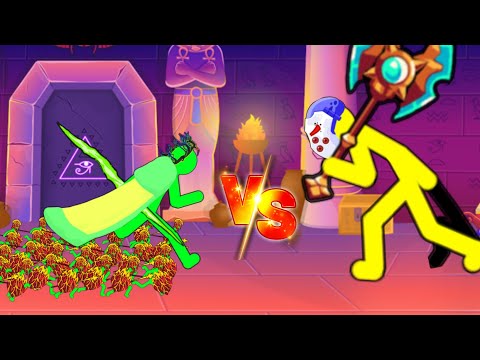 Stickman Fight: GODS of EGYPT Stick War!