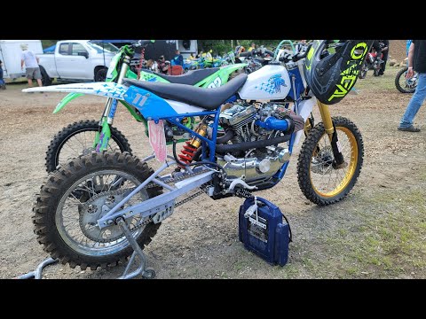 HILL CLIMB  HAYABUSA VS HARLEY AT SPORTY'S IRON DUKE SALOON