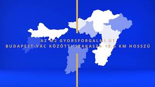 M2 gyorsforgalmi út megvalósítása Budapest-Vác között