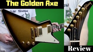 Video thumbnail for Thank You, Bill Kelliher! | 2013 Gibson Explorer Golden Axe Signature Goldburst | Review + Demo by The Trogly's Guitar Show