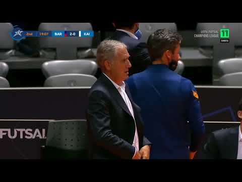 UEFA FUTSAL CHAMPIONS LEAGUE - BARCELONA 3 X 2 KAIRAT - SEMI FINAL