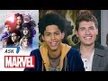Rhenzy Feliz & Gregg Sulkin Answer Your Marvel's Runaways Questions | Ask Marvel