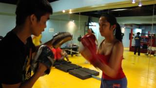 preview picture of video 'Boxing Session Eli Adana at Elorde Boxing Gym Starmall Mandaluyong City'