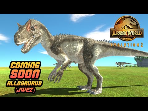 Trailer Allosaurus Jurassic World Evolution 2 - Animal Revolt Battle Simulator