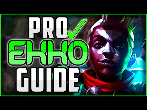 How to Play Ekko Like a Pro in 14 Minutes + Best Build/Runes | Ekko Guide League of Legends