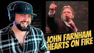 Vocalist Reacts To John Farnham - &quot;Heart&#39;s on Fire&quot; at the &quot;Jack of Hearts&quot; concert from 1996