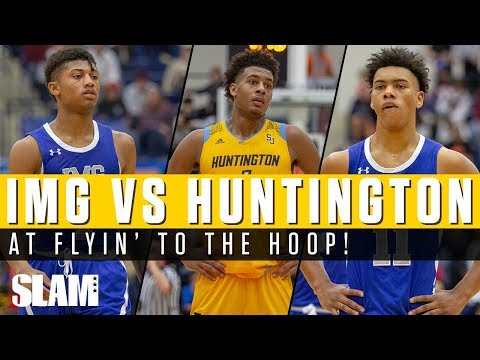 IMG Academy vs Huntington Prep! Jaden Springer goes for 27 points 👀