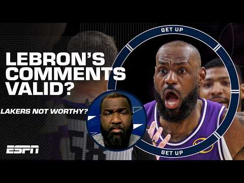 Big Perk AGREES with LeBron James that the Lakers are NOT championship ready 😳 | Get Up