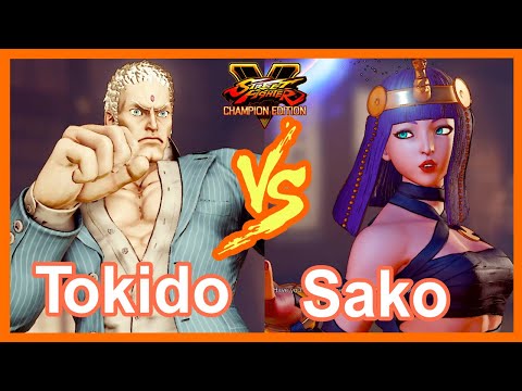 SFV Tokido (Urien) VS Sako (Menat)