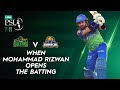 When Mohammad Rizwan Opens The Batting Multan Vs Karachi Match 23 HBL PSL 7 ML2T