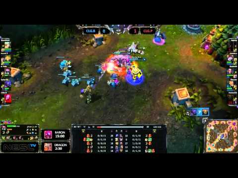 CLG.Black versus CLG.na game 2 (NESL Pro Series semifinals)