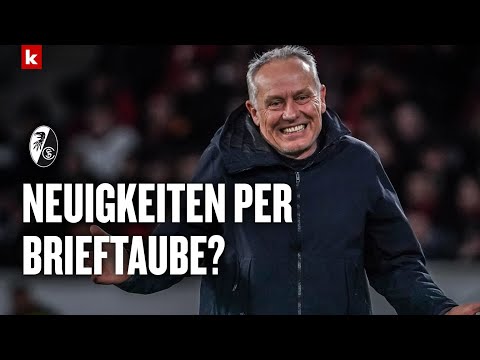 Verlängerung bei Freiburg? Pressesprecher scherzt über Streich-Ankündigung | SC Freiburg
