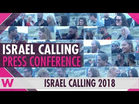Israel Calling 2018 - Press Conference at The Eurovision Forest