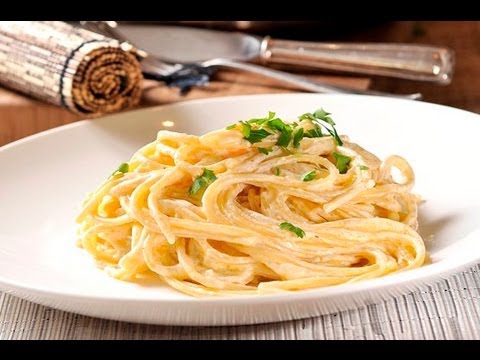 Espagueti Alfredo - Spaghetti Alfredo