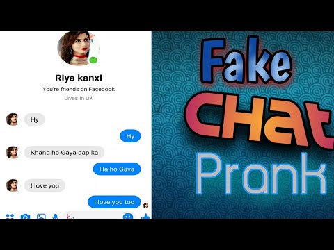 Fake Messenger Chat || Prank Android Trick 2020😜😁