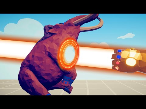 SUN BEAM GOD BURNING EVERY UNIT - TABS Totally Accurate Battle Simulator