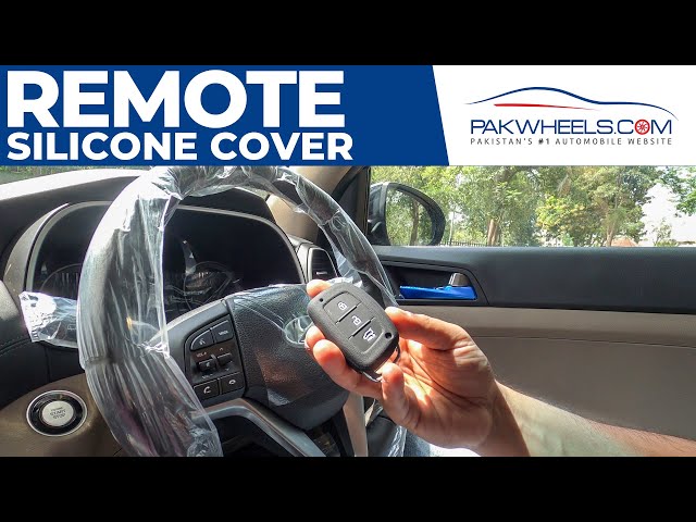 Hyundai Tucson Soft Silicone Key Cover Black Video
