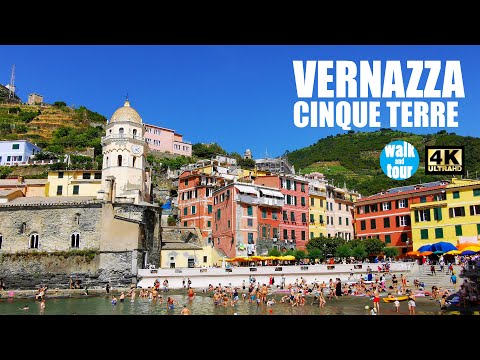 Cinque Terre - Vernazza, Italy (June 2022) - Virtual Walking Tour in 4K UHD (60 fps)