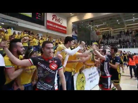Trento DHL Modena 4 gara play off ultimo punto - MODENA in FINALE.