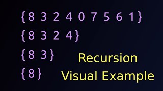 Download the video "Merge Sort - Recursive Procedure"