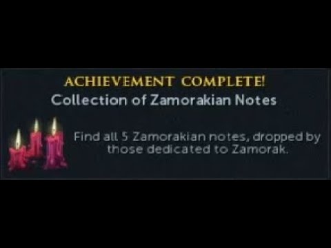 Master Quest Cape: Collection of Zamorakian Notes