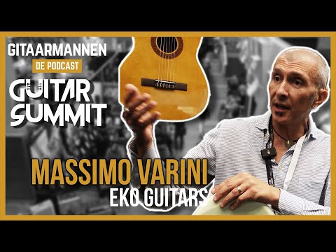 MASSIMO VARINI: EKO Guitars, 4 Grammys & Playing with Eros Ramazzotti & Laura Pausini