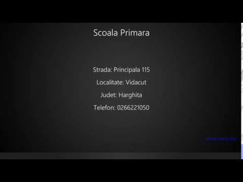 Scoala Primara Vidacut