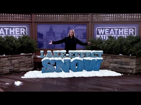 Lake Effect Snow Explained with 3D Graphics!