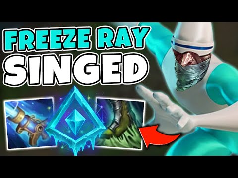 FROZONE SINGED RETURNS! TURN THE GROUND TO ICE AND FREEZE EVERYONE! - League of Legends