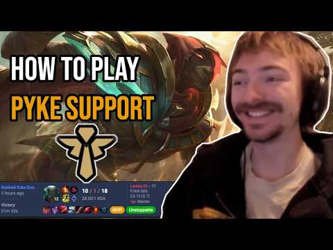 How I Carry on Pyke Support in Season 16 - Educational Commentary