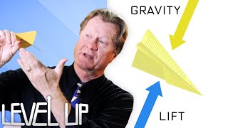 Aerodynamics Explained by a World Record Paper Airplane Designer | Level Up | WIRED