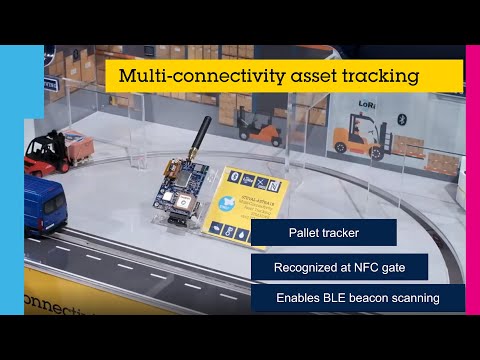ST@MWC2022 - Multi-connectivity asset tracking with STEVAL-ASTRA1B