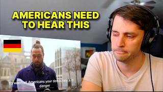 American reacts to A Letter to America from A German