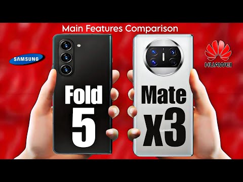 Samsung Galaxy Z Fold 5 Vs Huawei Mate X3