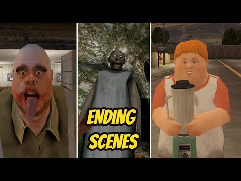 ENDING SCENES | MR MEAT VS GRANNY CHAPTER TWO VS ICE CREAM