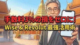 【海外送金・決済】WiseとRevolutを徹底比較！3%の手数料をゼロにする最強の活用術