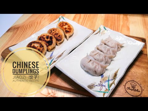 Bolinhos de porco chineses Jiaozi | Chia's Kitchen #46
